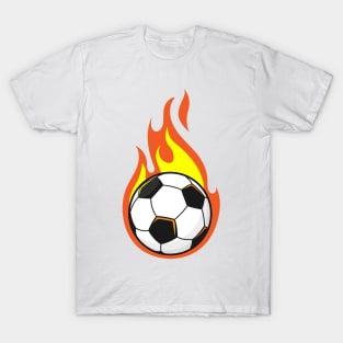 Soccer on Fire T-Shirt